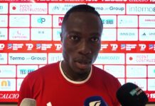 Teramo, Njambe: “Poco cattivi contro L’Aquila”